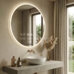 Smart bathroom mirror, weather, voice interaction