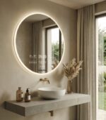 Smart bathroom mirror, weather, voice interaction