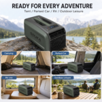 GOUKA 6100 BTU 6-in-1 Inverter Portable Air Conditioner (Cooling & Heating, Forest Green) - Image 3