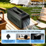 GOUKA 6100 BTU 6-in-1 Inverter Portable Air Conditioner (Cooling & Heating, Forest Green) - Image 10
