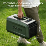 GOUKA 6100 BTU 6-in-1 Inverter Portable Air Conditioner (Cooling & Heating, Forest Green) - Image 10