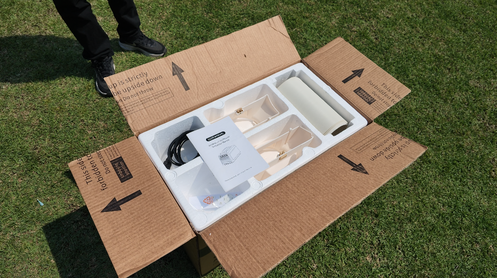 Fans using a no drain portable air conditioner for RV during the FIFA World Cup 2026 tailgating party.