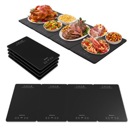 GOUKA 38x15.5 4-in-1 Foldable Food Warming Tray