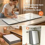 GOUKA 4-in-1 modular warming tray features 10 temperature settings (85–255°F) and an 8-hour timer function (Ceramic White) - Image 8
