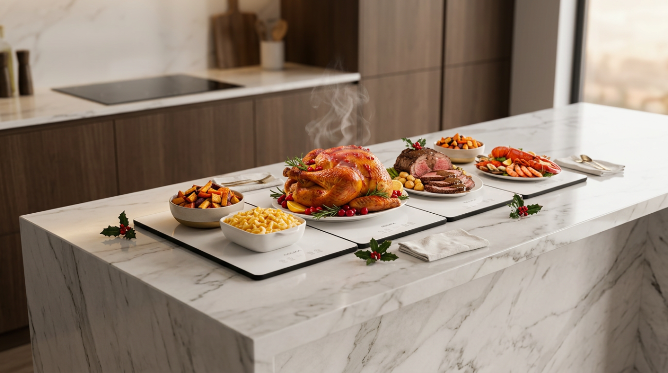 Gouka 4-in-1 Foldable Food Warming Tray