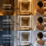 GOUKA 24 x 32 LED Bathroom Mirror Dimmable Anti Fog Lighted Vanity Mirror 600✖800 - Image 5