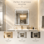 GOUKA 24x36 in Smart LED Bathroom Mirror with Motion Sensor, Bluetooth Speaker, Anti-Fog & Dimmable Lights 600✖912  (Radar-Sensing Model) - Image 7