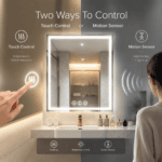 GOUKA 24x36 in Smart LED Bathroom Mirror with Motion Sensor, Bluetooth Speaker, Anti-Fog & Dimmable Lights 600✖912  (Radar-Sensing Model) - Image 8