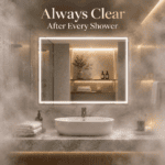 GOUKA 40x32 LED Bathroom Mirror Dimmable Anti Fog Lighted Vanity Mirror 1000✖800 - Image 2