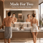 GOUKA 60x36 LED Bathroom Mirror Dimmable Anti Fog Lighted Vanity Mirror 1500✖912 - Image 3