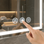 GOUKA 28x36 LED Bathroom Mirror Dimmable Anti Fog Lighted Vanity Mirror 700✖912 - Image 7