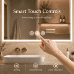 GOUKA 48x36 LED Bathroom Mirror Dimmable Anti Fog Lighted Vanity Mirror 1200✖912 - Image 5