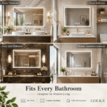 GOUKA 48x36 LED Bathroom Mirror Dimmable Anti Fog Lighted Vanity Mirror 1200✖912 - Image 6