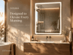 GOUKA 32 x 36 LED Bathroom Mirror Dimmable Anti Fog Lighted Vanity Mirror 800✖912 - Image 2